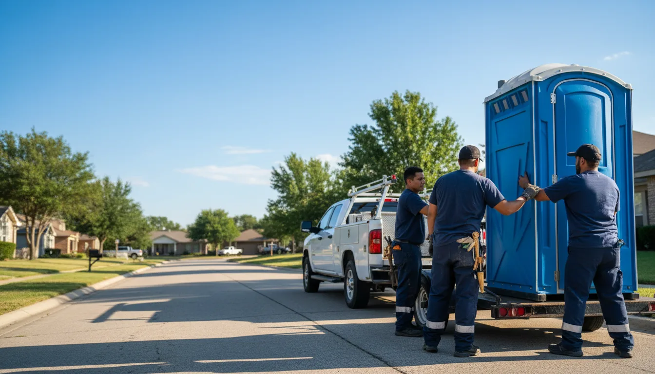 Portable Toilet Rental in Crowder, OK near me